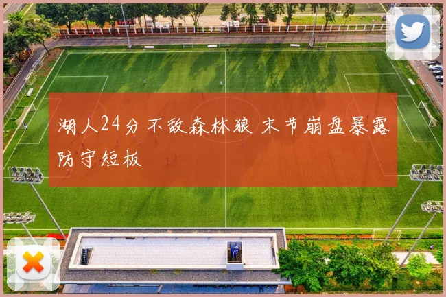 湖人24分不敌森林狼 末节崩盘暴露防守短板