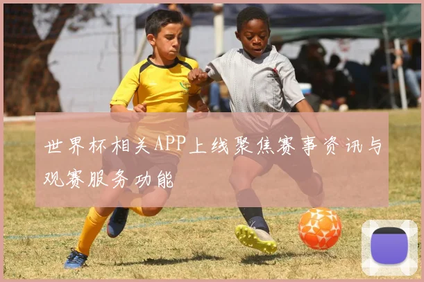 世界杯相关APP上线聚焦赛事资讯与观赛服务功能